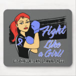 Luta moderna como uma menina - cancer esofágico de mousepads