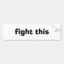 lute este bumpersticker adesivo