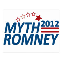 Luva 2012 de Romney do mito anti cartões postais