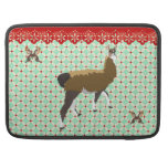 Luva afortunada de Mac Book do lama Bolsa Para MacBook