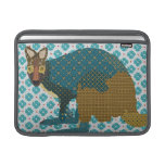 Luva azul de Walli Macbook Bolsa De MacBook
