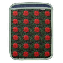 Luva de Ipad do rickshaw das rosas vermelhas Bolsa Para iPad