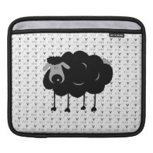 Luva do iPad das ovelhas negras dos desenhos anima Bolsas De iPad