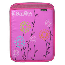 Luva floral do iPad Bolsa De iPad