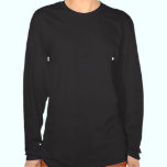 Luva longa aceitada desafio das senhoras escuras camisetas