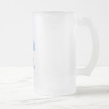 Luz - azul eu falo o geek caneca