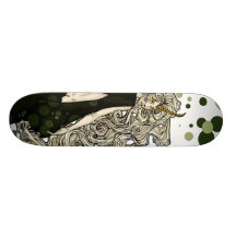 Luz da cor do nanovolt skate personalizado