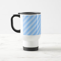 Luz - listras azuis caneca