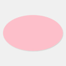 Luz - rosa adesivos ovais