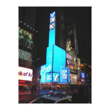 Luzes brilhantes do Times Square NYC Impressão De Canvas Esticadas