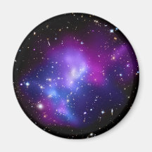 MAC J0717 do conjunto da galáxia (telescópio de Hu Ima