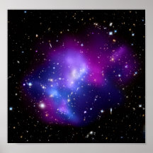 MAC J0717 do conjunto da galáxia (telescópio de Hu Posteres