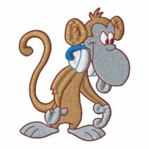 Macaco bonito da música
