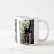 Macaco de aranha preto (paniscus do paniscus do At Caneca