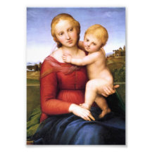 Madonna e bebê louros Jesus Impressão De Foto