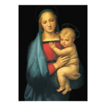 Madonna e criança, Madonna del Granduca por Raphae Convite Personalizados