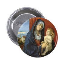 Madonna e criança por Giovanni Bellini Botons