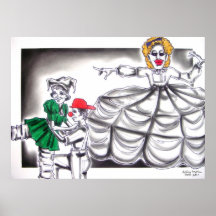Mãe Gigeon do bailado do Nutcracker Posteres