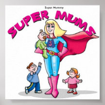 Mãe super impressão