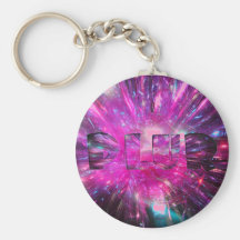 Magenta de PLUR Chaveiros