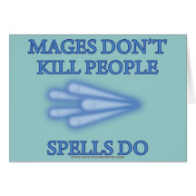Mages não mata pessoas… cartões