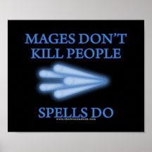 Mages não mata pessoas… impressão