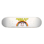 Mais alegre do que um arco-íris skateboard