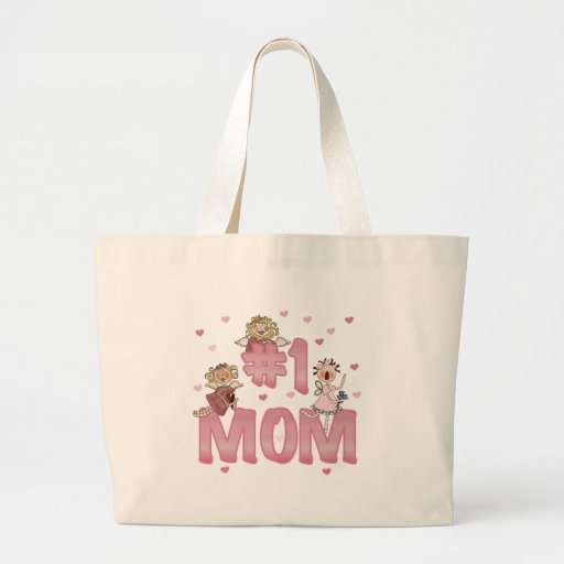 Mamã #1 bolsas de lona