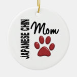 Mamã 2 de Chin do japonês Ornamentos Para Arvore De Natal