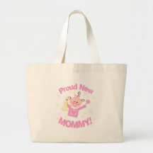 Mamã da primeira vez da sacola do bebé bolsas de lona