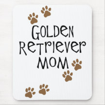 Mamã do golden retriever mousepad