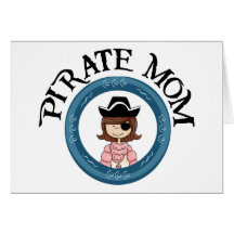 Mamã do pirata cartões