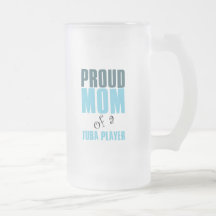 Mamã orgulhosa de um jogador da tuba canecas
