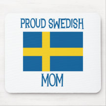 Mamã sueco orgulhosa mousepad