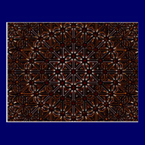 Mandala 12 cartões postais