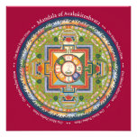 Mandala do CARTÃO de Avalokiteshvara - com envelop Convites Personalizado