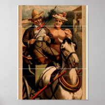 Maneira para baixo para o leste poster