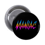 MANIAC RETRO dos anos 80 do TIGRE de COREY Pins