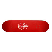Mantenha a calma e chame um advogado (em alguma co skate personalizado
