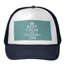 Mantenha a calma e <Code> - Em todas as cores Bone