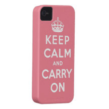 mantenha a calma e continue o original capas iPhone 4 Case-Mate