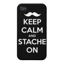 Mantenha a calma e o stache nos pêlos faciais engr