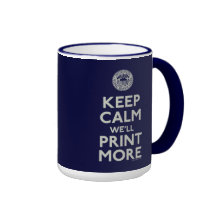 Mantenha a calma que nós imprimiremos mais caneca 