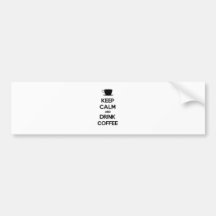 Mantenha café calmo e da bebida adesivos