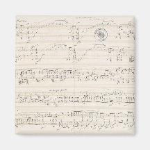 Manuscrito da Polonez-Fantasia de Chopin Ima
