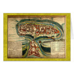 Mapa 1691 de Kamianets Podilskyi Cartao
