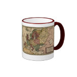 Mapa 1721 de Europa Canecas