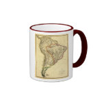 Mapa 1817 de Ámérica do Sul Canecas