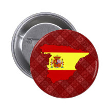 Mapa da bandeira da espanha sem redução boton