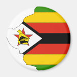 Mapa da bandeira de Zimbabwe Imã